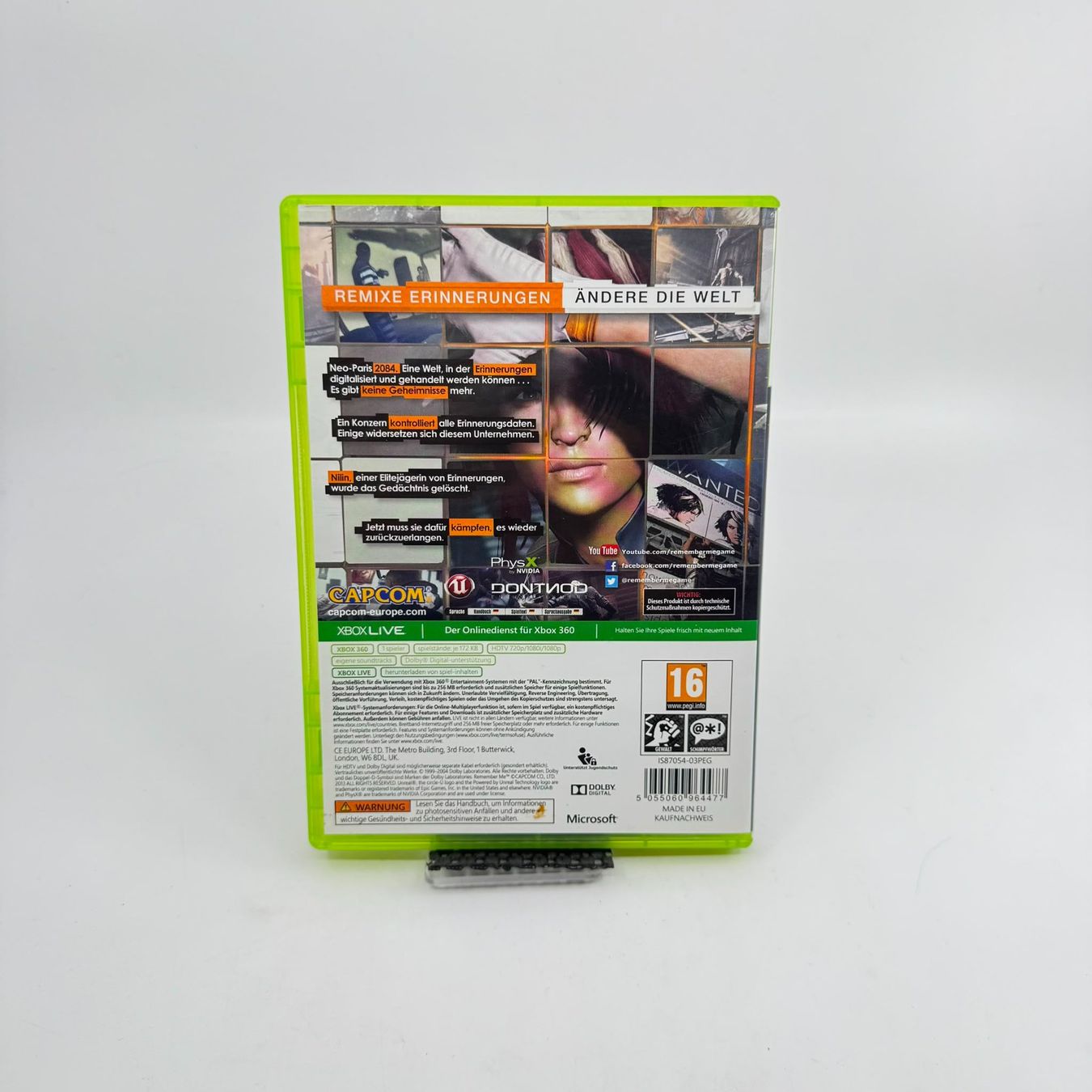 Jeux: Remember me (Xbox 360) – D'occasion à Herisau par Seyashop_2 2