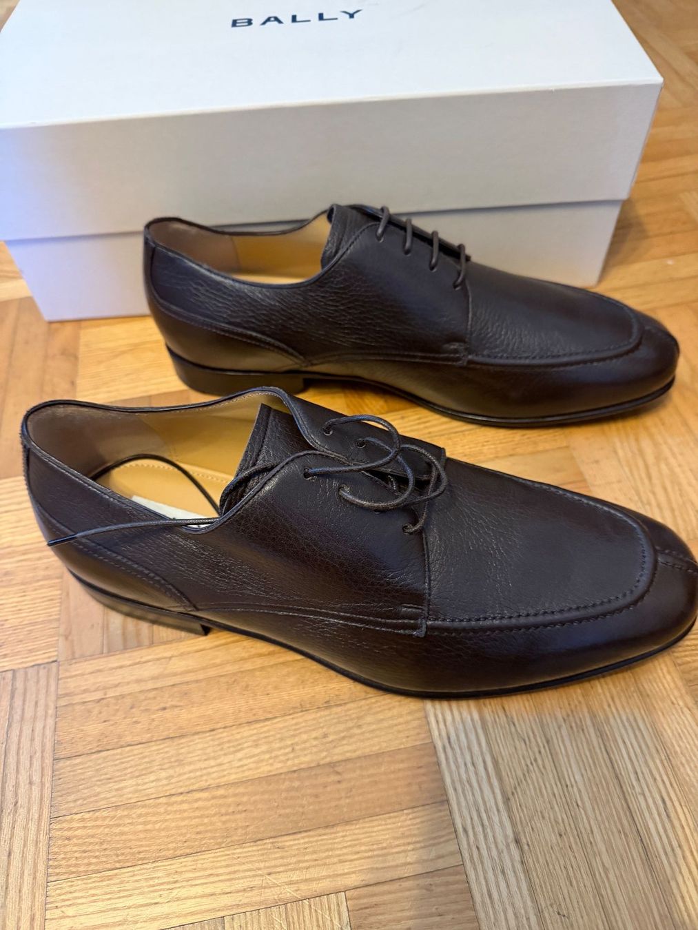 Bally Scarpe da uomo: Bally Saele Halbschuh,  Neu/Originalverpackt, EU 8F, braun – Nuovo e nell'imballaggio originale da bioggio venduto da lenny023 1