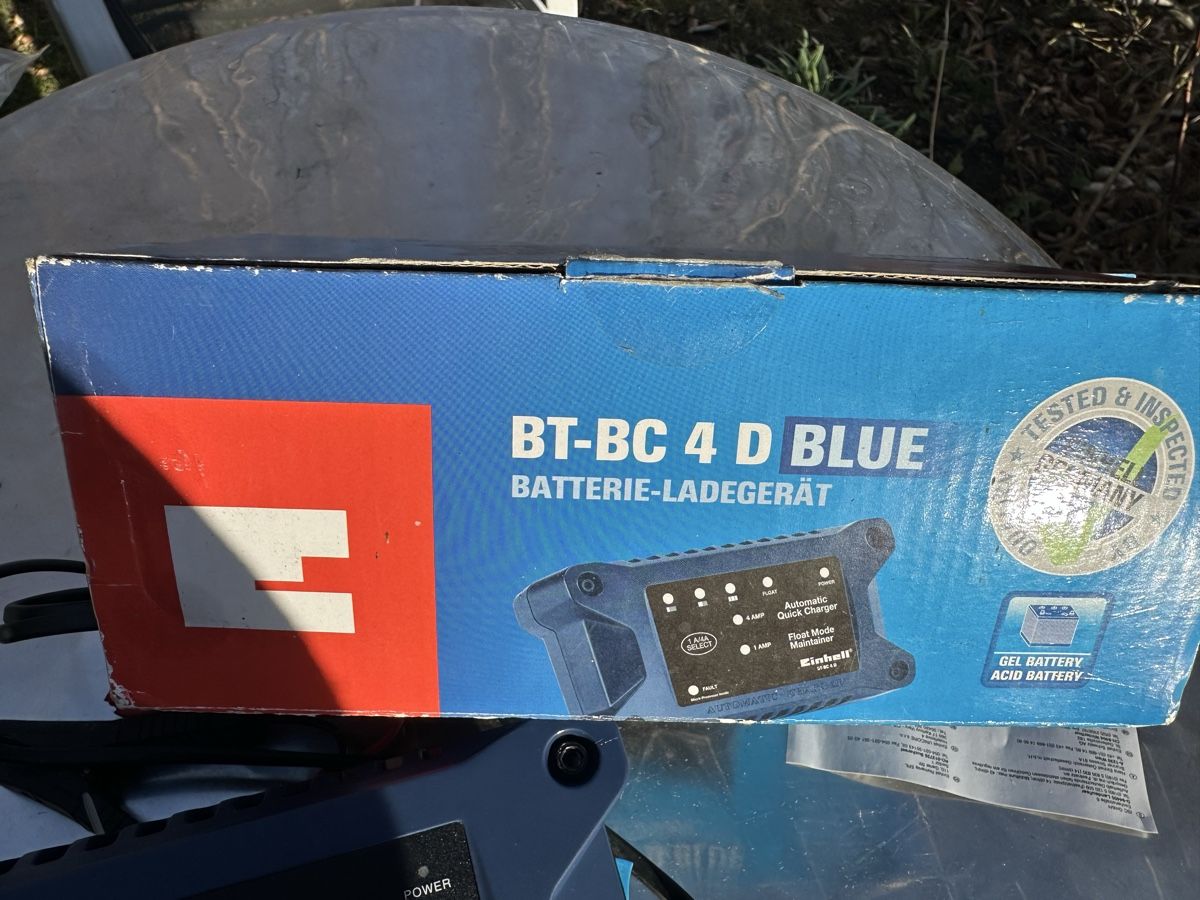 Einhell Batterie-Ladegeräte: Neues Einhell Batterieladegerät BT-BC 4 D Blue – Neu und originalverpackt aus Muenchenstein von Holiduli 4