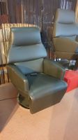 Leder Sessel braun, drehbar, top Zustand