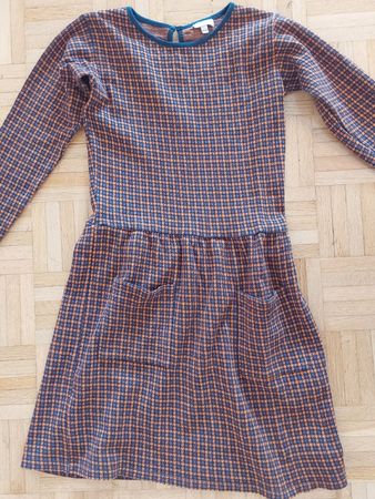 Jerseykleid Mädchen hessnatur 146/152 Baumwolle