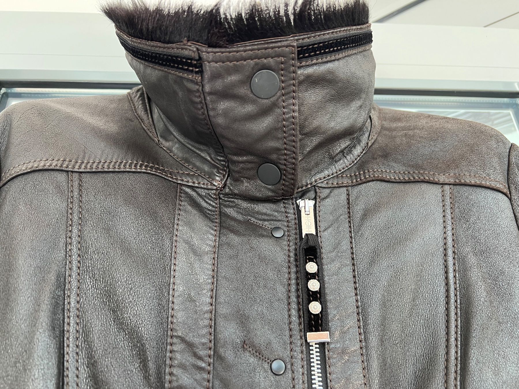 High Jacken: Lederjacke von High – Gebraucht aus Remigen von Orlana7 4