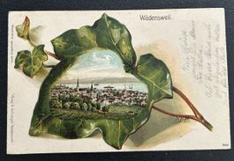 Prägekarte Wädenswil 