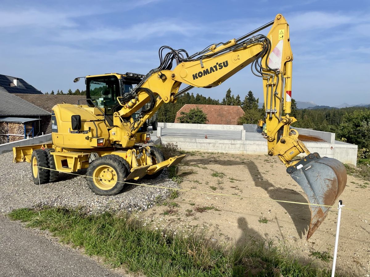 Komatsu Bagger: Komatsu PW98MR-8  – Gebraucht aus Boltigen von chrigel89 2