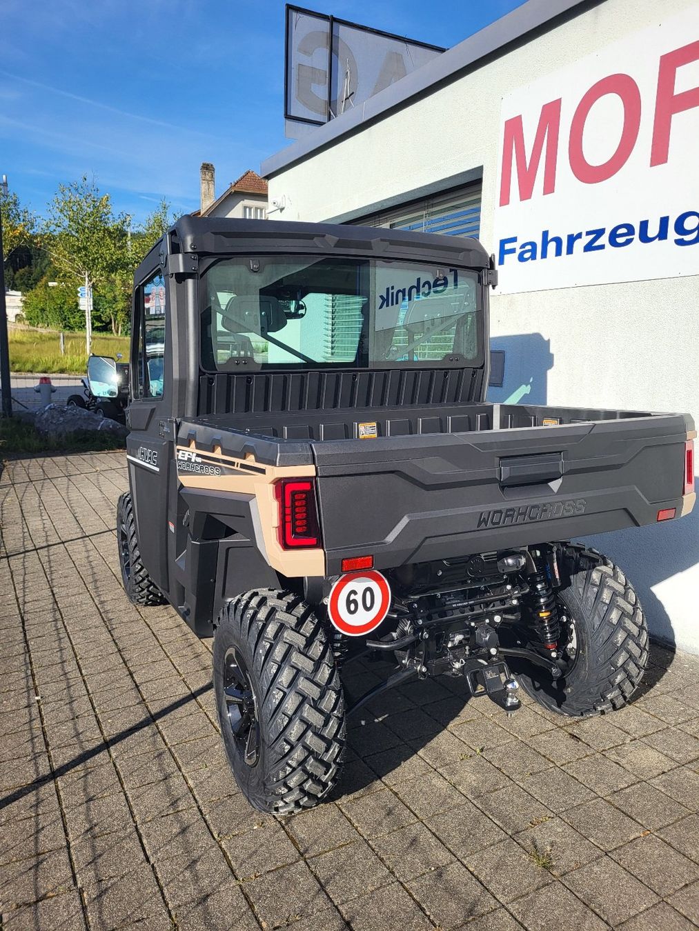 Trattori: AODES Arbeitsfahrzeug mit Traktorzulassung, fabrikneu – Usato da Wetzikon ZH venduto da MOFAG-AG 1