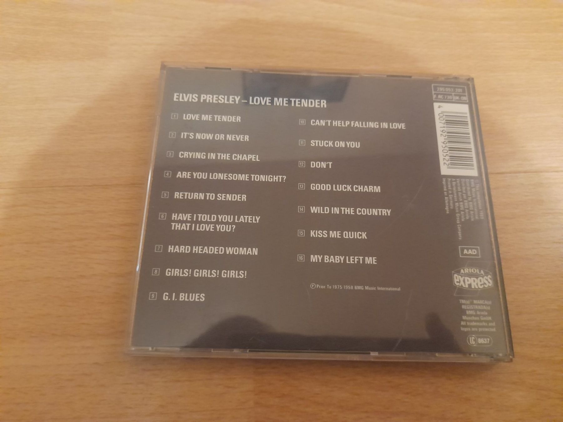 CD: CD Elvis Presley - Love Me Tender – Usato da Lustmühle venduto da chevi03 2