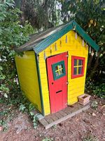 Holz-Gartenhäuschen für Kinder