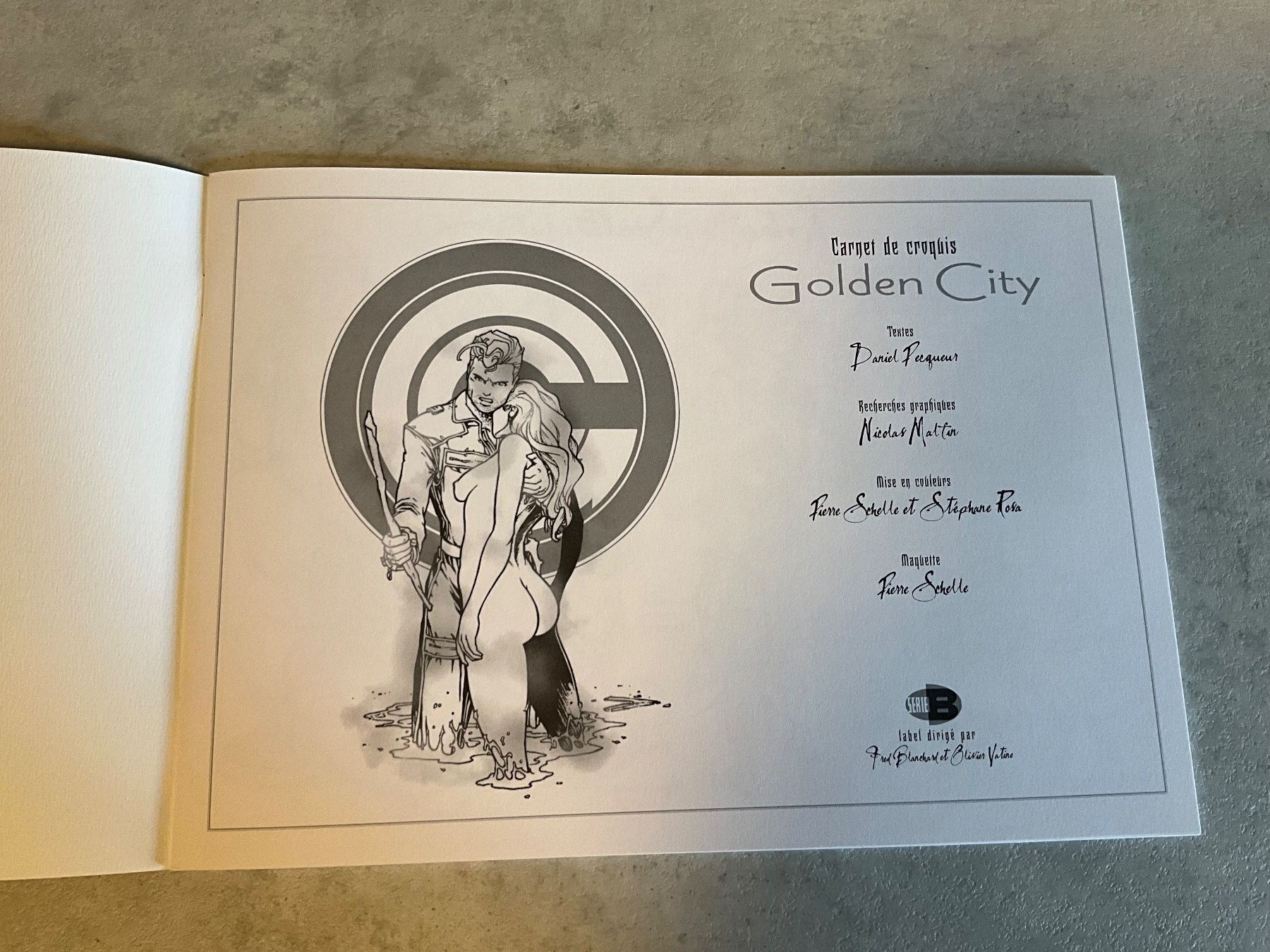 Fumetti: Portfolio Malfin Golden City - Raspoutine 01 – Usato da Agriswil venduto da Ueli03 2