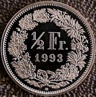 50 Rappen 1993 stgl. / aus Münzsatz