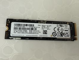 Samsung SSD PM9A1 1024GB M.2 NVMe gebraucht funktionsfähig