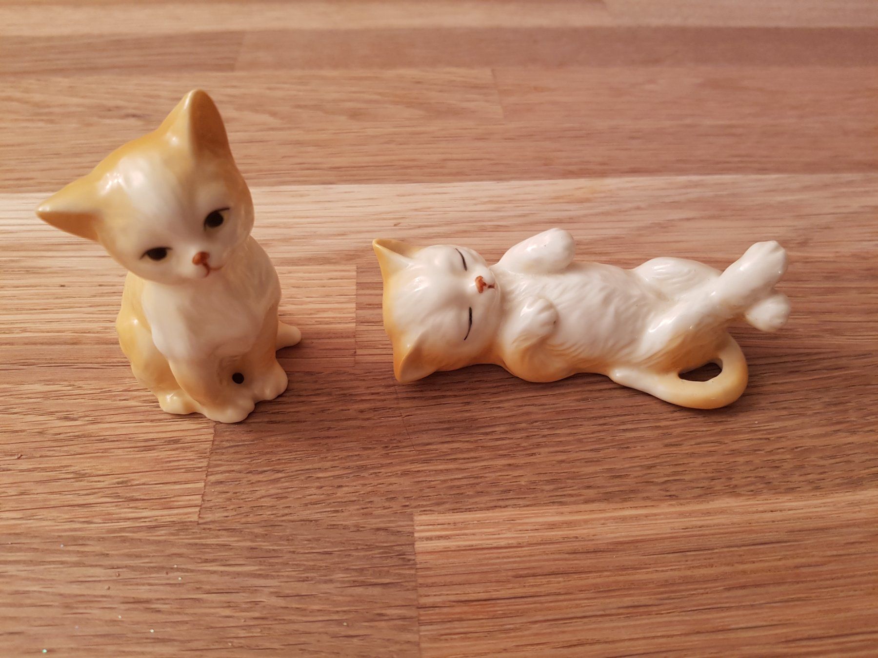 Figuren: Porzellan Katzenpaar – Gebraucht aus Münsingen von chrigu212