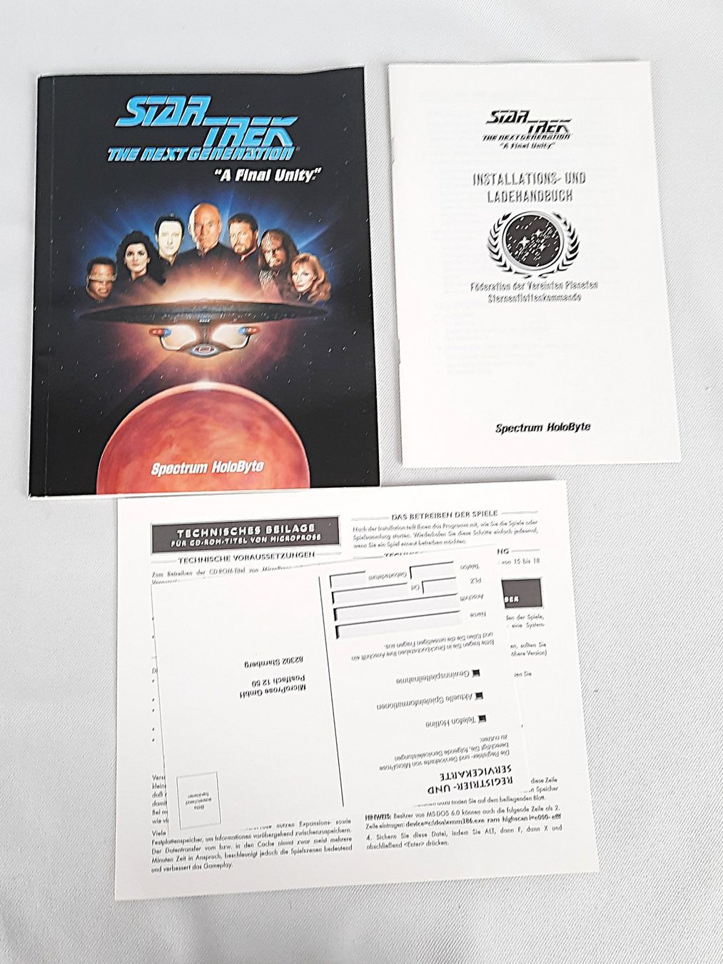 Giochi: STAR TREK: The Next Generation - "A Final Unity" – Usato da Beinwil am See venduto da Restwert_Beinwil 4