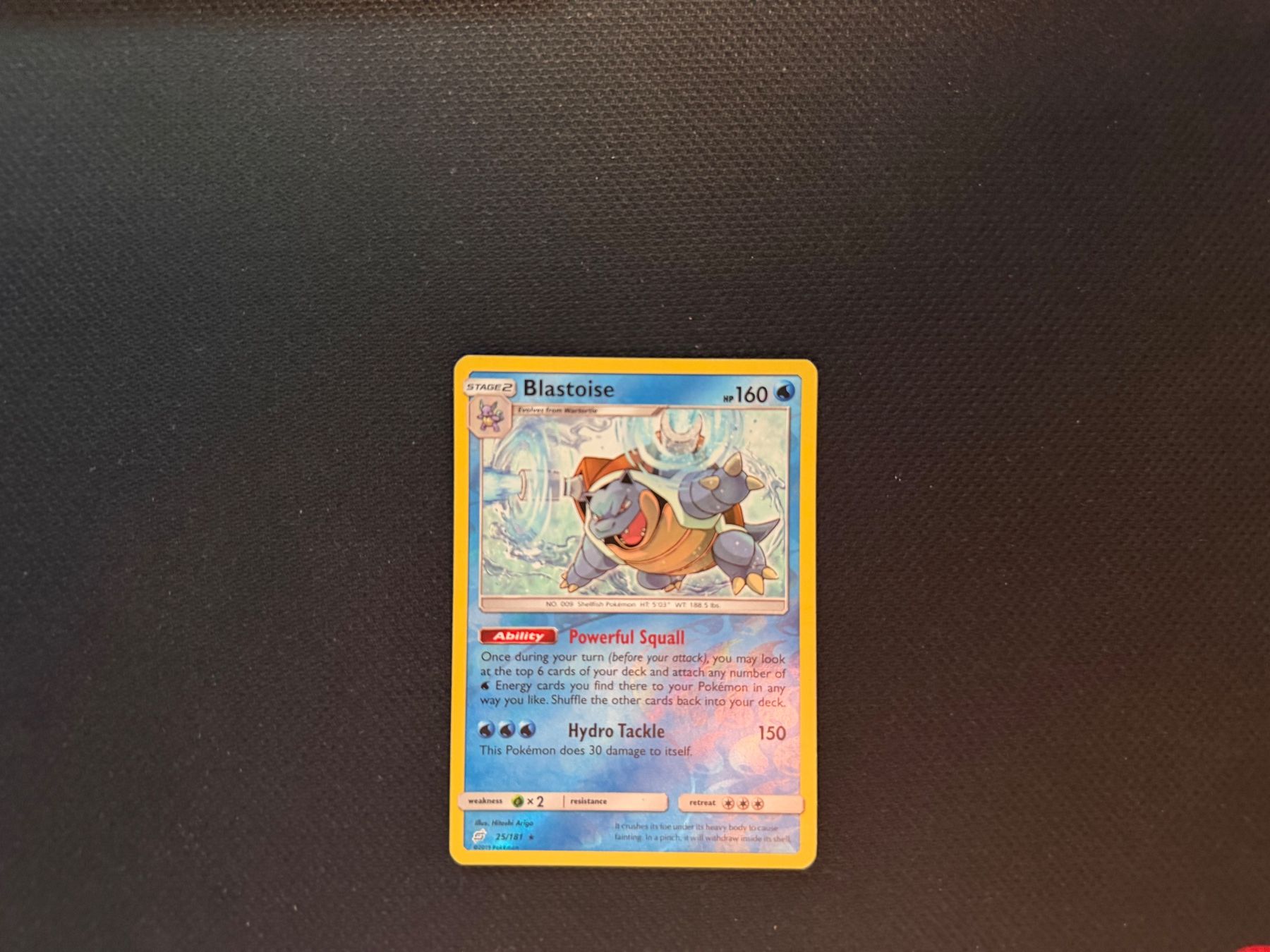 Pokémon Carte collezionabili: Blastoise 25/181 - Reverse Holo – Usato da Zürich venduto da mountainwizard00