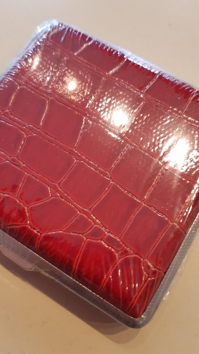 Altri Prodotti per fumatori: Zigarettenetui kroko bordeaux – Nuovo e nell'imballaggio originale da Ibach venduto da rom_v8h9 1