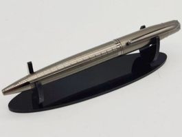 Luxus Alu Kugelschreiber Schreibstift & Halterung,4 Patronen