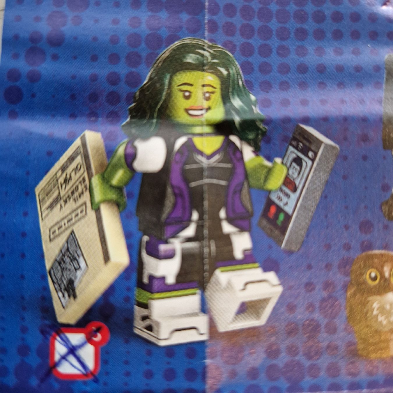 Lego Figuren: Lego Figur She-Hulk 71039 neuwertig – Gebraucht aus Birmenstorf AG von Sonderbund 4