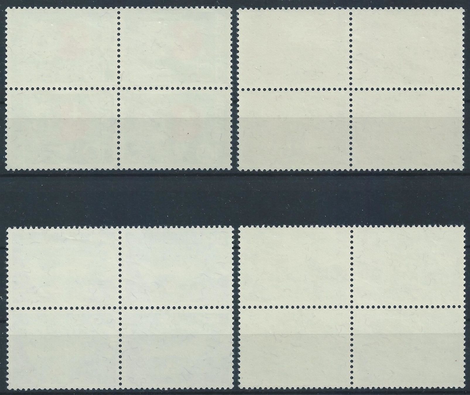 Alle Briefmarken: 1967, Werbemarken l+ll, 4er-Blocks – Gebraucht aus Wittenwil von Khunruedi 1