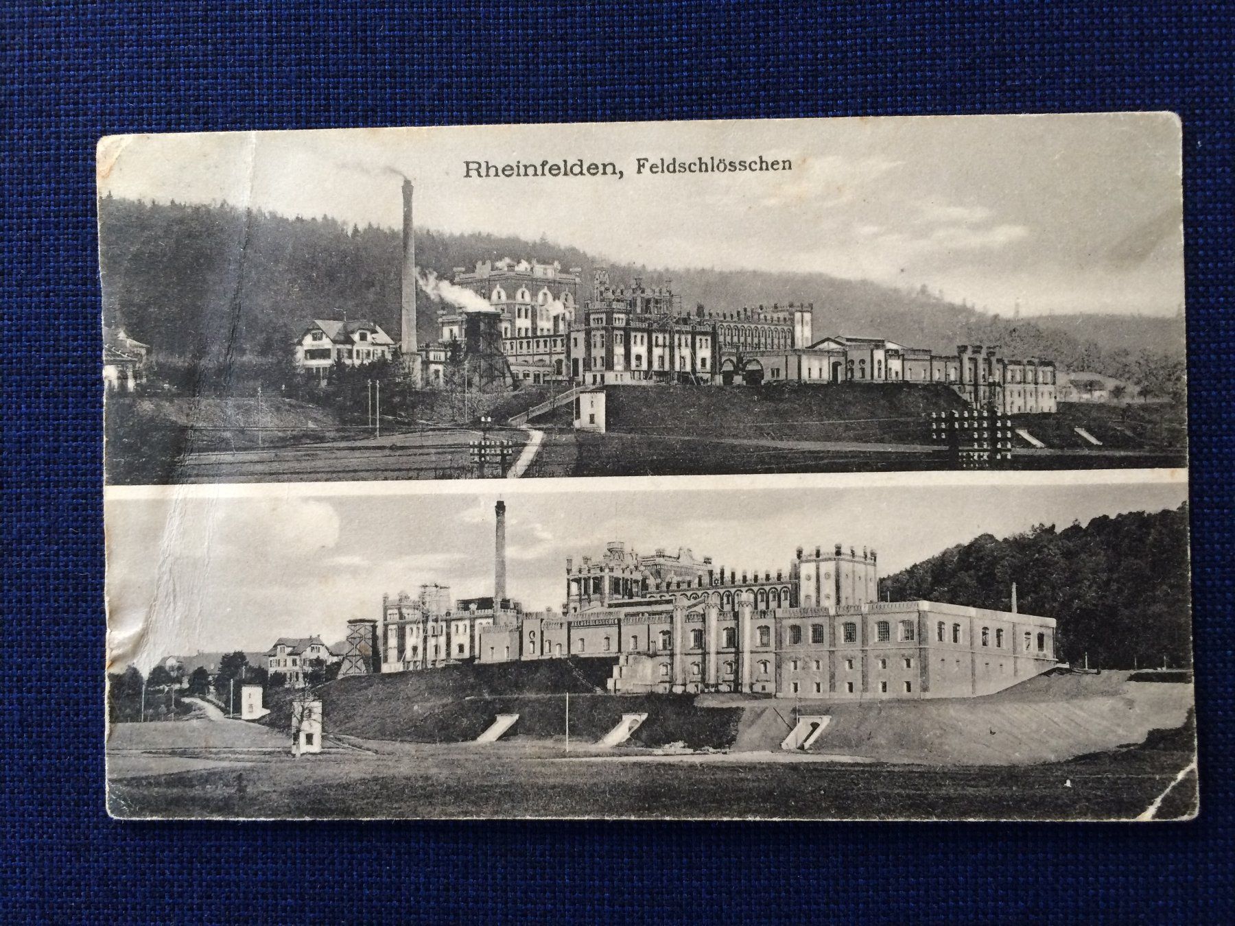Cartes postales: AK Rheinfelden Feldschlösschen / Aargau Häuser Bier – Défectueux à Küssnacht am Rigi par cartolina-1