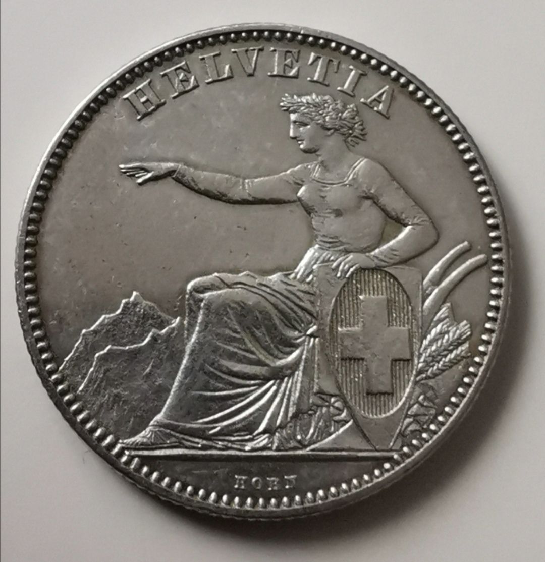 Tutti le monete: 2 Franken 1860 Silber TOP – Usato da Zürich venduto da turbopuz 1