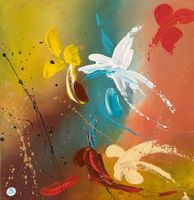Abstraktes Gemälde, Acryl, Bild, abstrakte Kunst, Deko