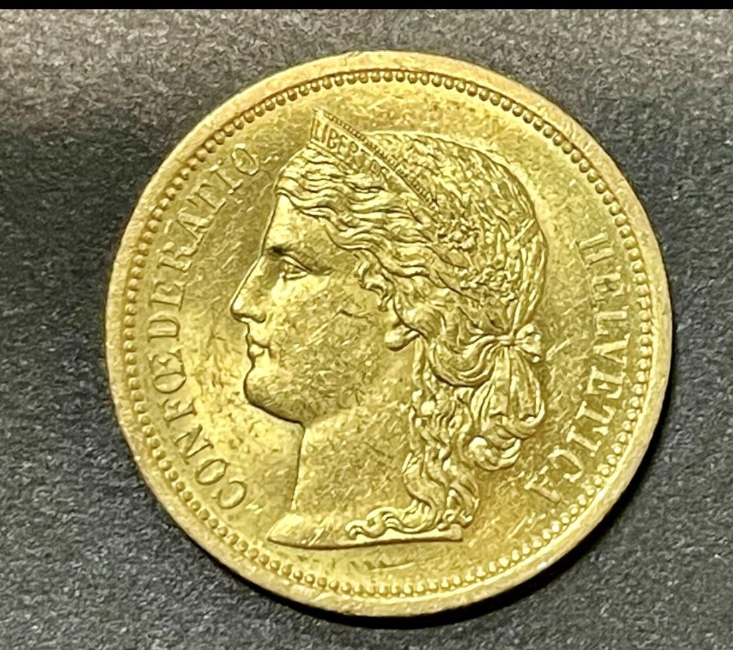 Tutti le monete: Vreneli 20 francs or 1883 – Usato da Troinex venduto da SilverBullion 1