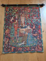Wandbehang Gobelin "Le Roman de la Rose" Vintage