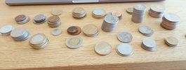 Münzsammlung diverse Länder gemischt gebrauchter Zustand