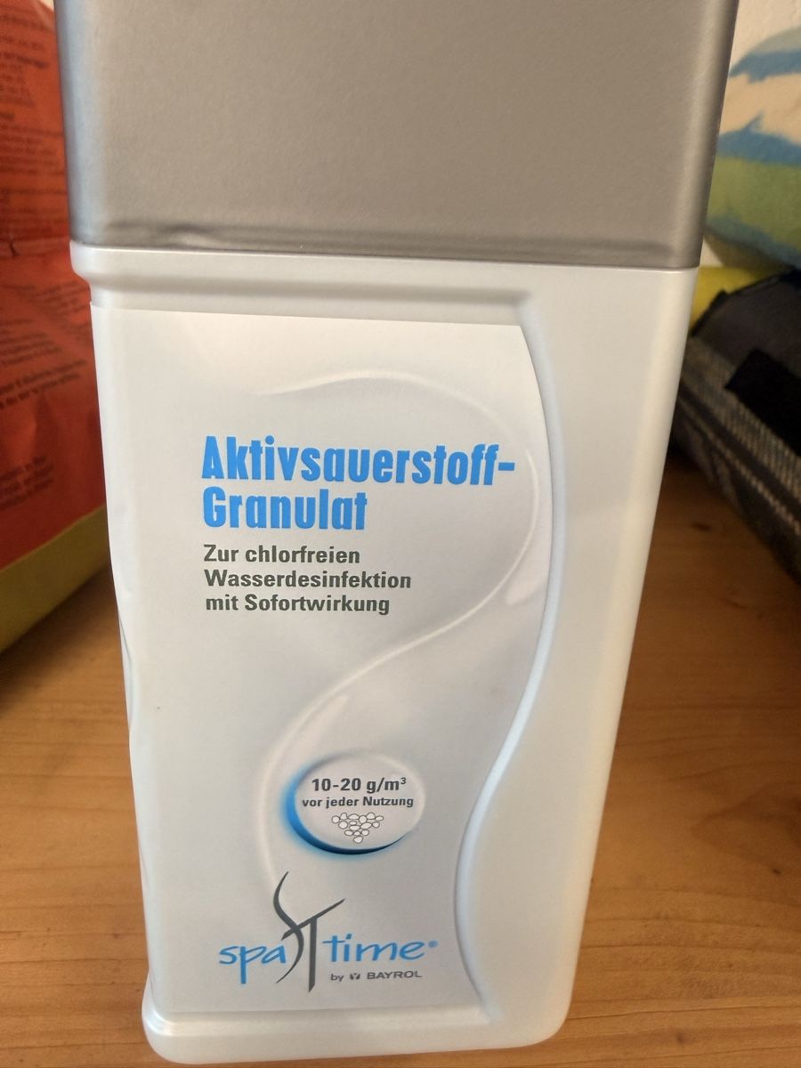Piscine: Aktivsauerstoff Granulat, Chlorfrei – Nuovo (secondo la descrizione) da Kleingurmels venduto da TJK92