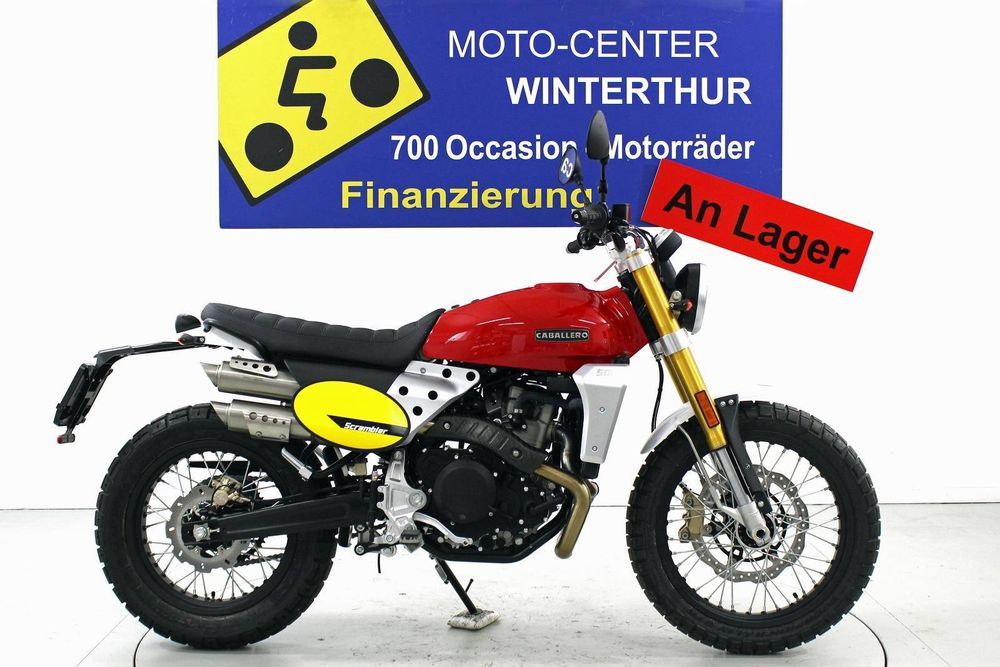 fantic motor caballero scrambler 500