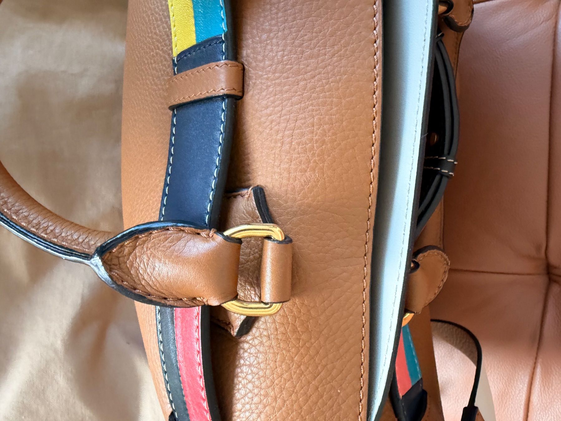 Burberry Borse: Original Burberry Belt Bag Large Farbe Camel – Usato da Würenlos venduto da Ela_73 8