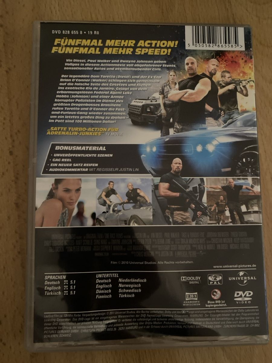 Tous les DVDs: DVD - Fast & Furious 5 – Neuf (Voir description) à Oberengstringen par Rogi9698 1