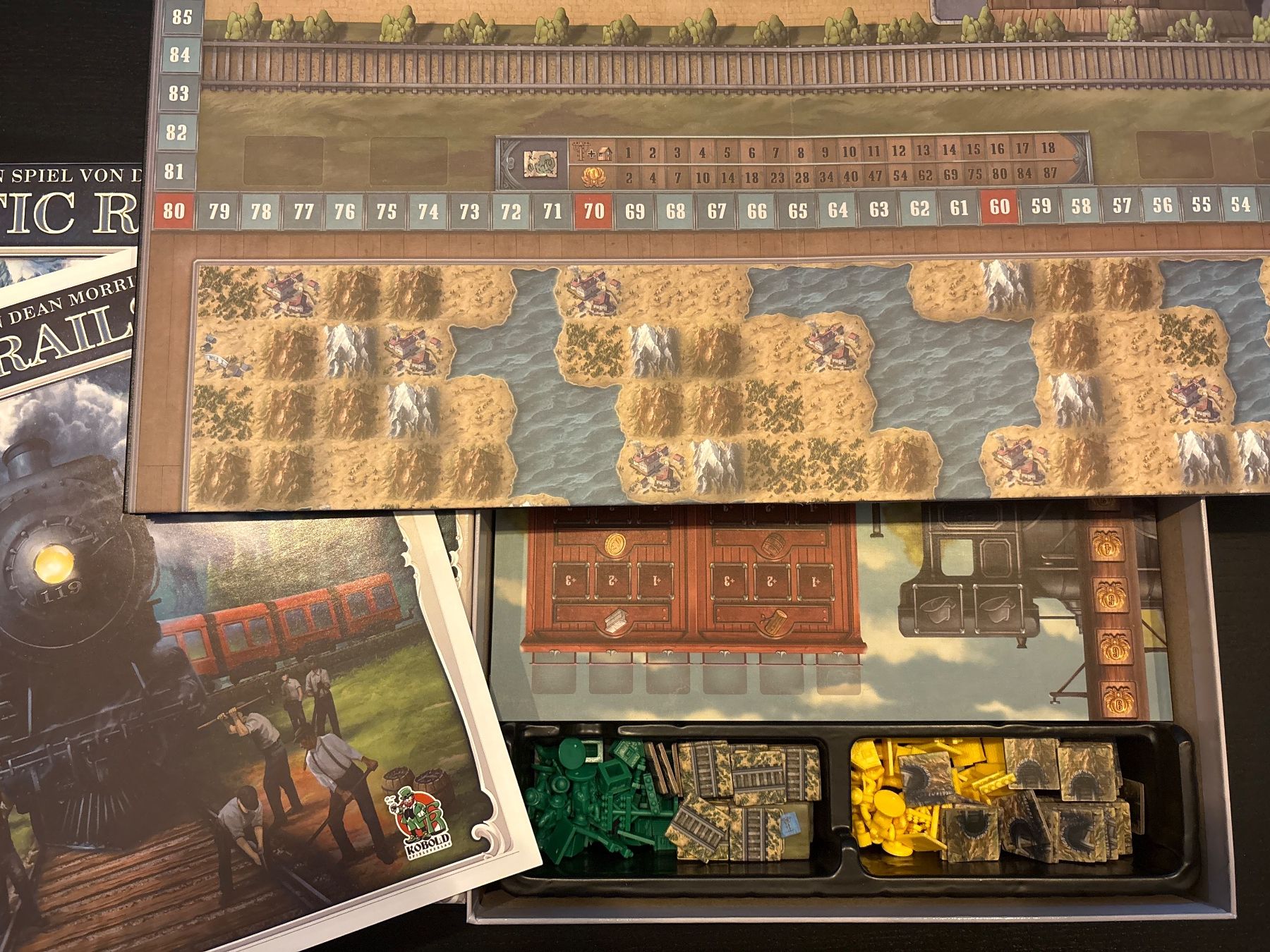 Giochi: Brettspiel Pacific Rails Inc. – Nuovo (secondo la descrizione) da Oberwil BL venduto da Ragnar89 1