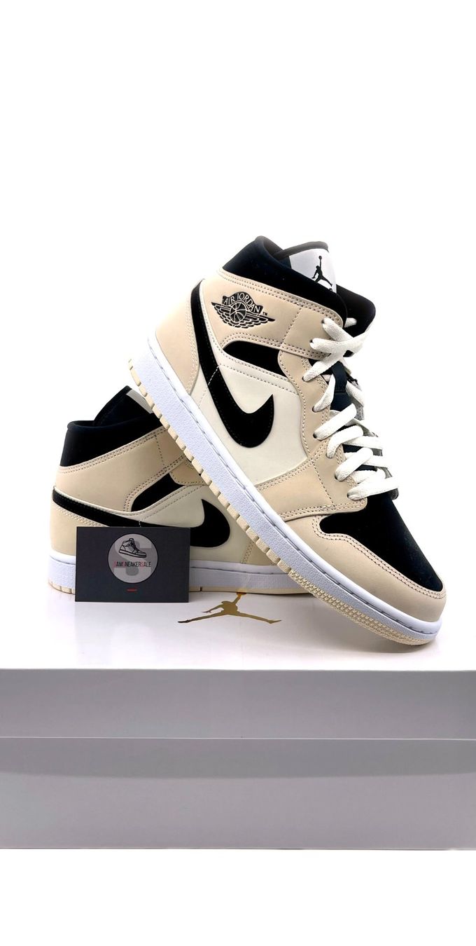 Jordan Scarpe da uomo: Jordan 1 Mid Barely Orange Grösse EU 38.5 – Nuovo e nell'imballaggio originale da Küsnacht ZH venduto da SamSneakerSale 1