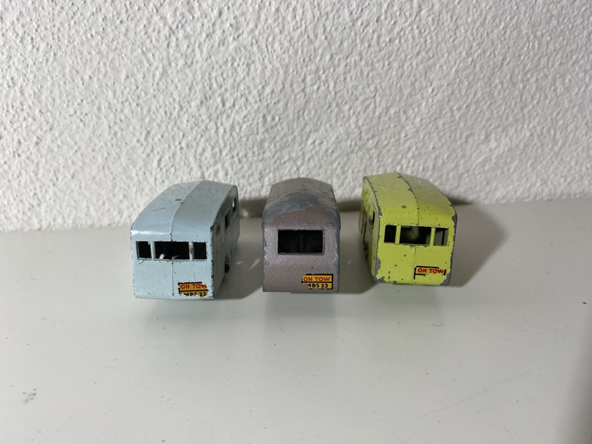 Lesney Modellini d'auto: Lesney caravan 3 Stk. – Usato da Winterthur venduto da ben_9vxx 3
