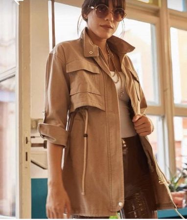 Baumwolljacke beige Gr:M