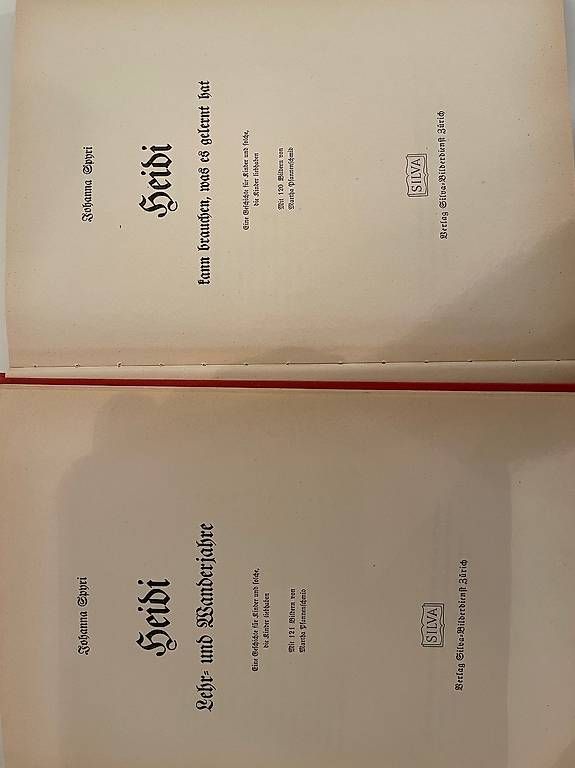 Bücher: Heidi Silva-Bücher 1944 1946 Originale komplett – Gebraucht aus Affoltern am Albis von Feelgood7