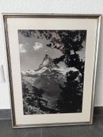 Schwarzweiss-Aufnahme vom Matterhorn, 1952
