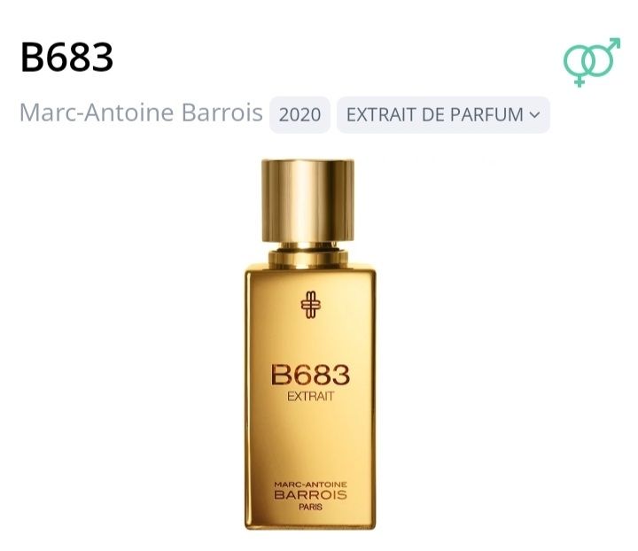 Profumi & Eau de Toilette: 5 ml B683 EXTRAIT MARC-ANTOINE BARROIS ABFÜLLUNG – Nuovo (secondo la descrizione) da St. Gallen venduto da CaliSunshine 1