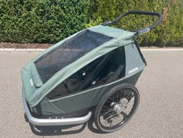 Top Zustand Kinderanhänger Croozer Kid für 2 Kinder.