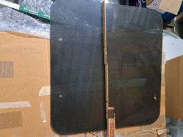 Glasplatte Kocherabdeckung Zuschnitt 46x44cm Cramer