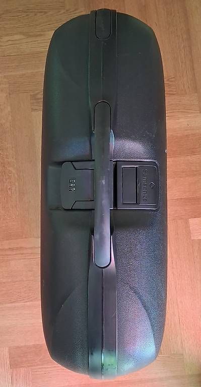 Reisekoffer: Samsonite schwarzer Hartschalenkoffer – Gebraucht aus Basel von Bernhard_C 4