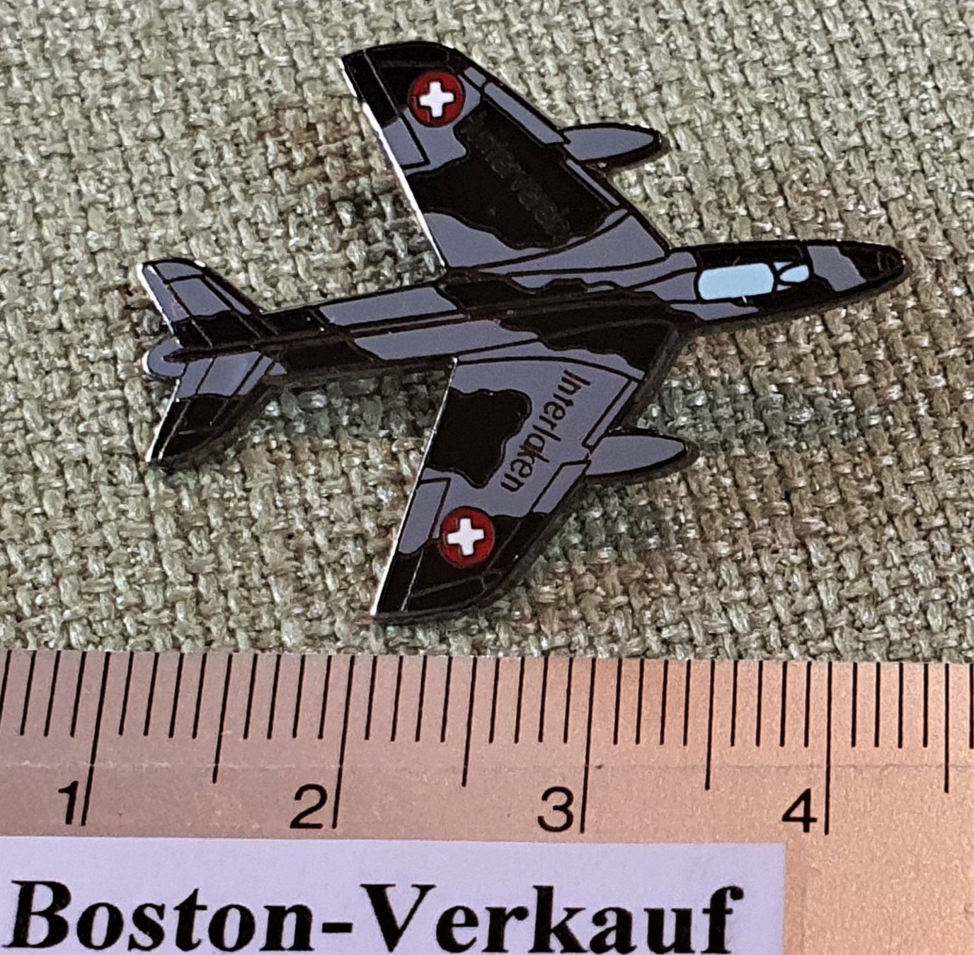 Plaketten & Abzeichen: F570 - Pin Hunter Verein Interlaken – Gebraucht aus Reinach BL von Boston-Verkauf 2