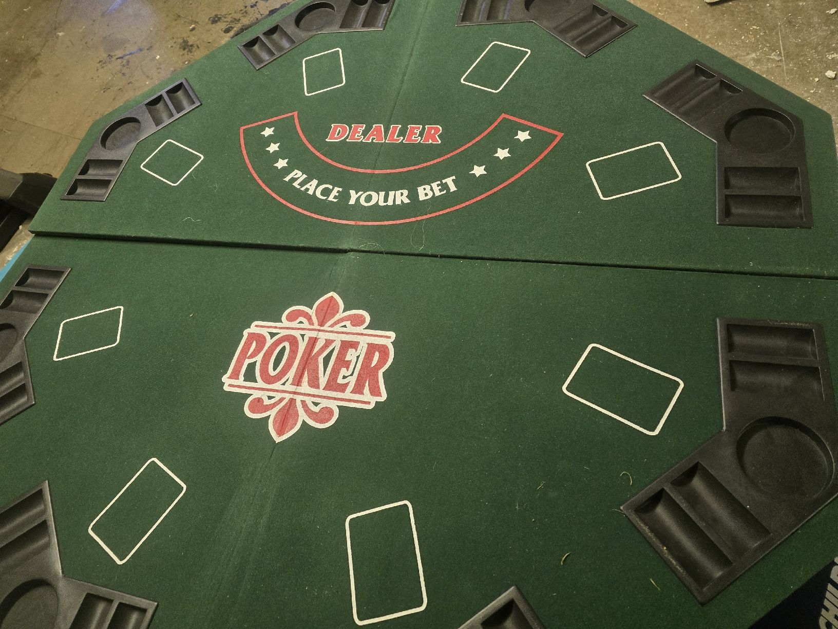 Giochi: Original Poker Tisch/ Auflage – Usato da Cham venduto da NeraHandel