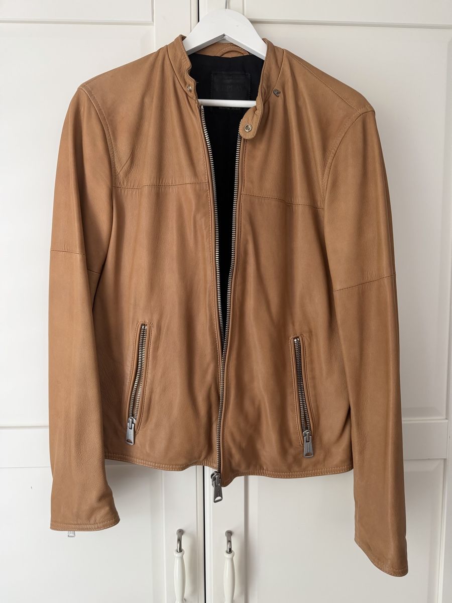 Replay Vestes: Replay Herren Lederjacke  – D'occasion à Uzwil par sul_svh6 3