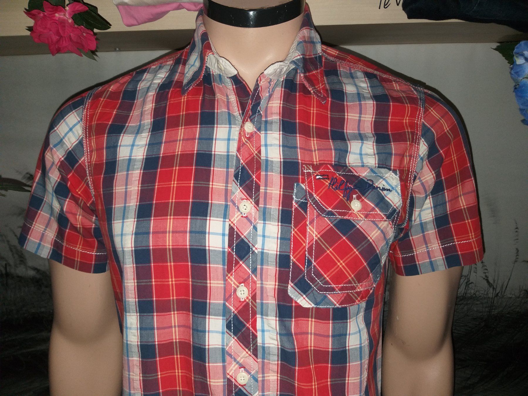 Tommy Hilfiger Hemden: HILFIGER DENIM  Chemise / Hemd  Taille / Grosse S – Gebraucht aus Cossonay-ville von Super-Price-Quality 1