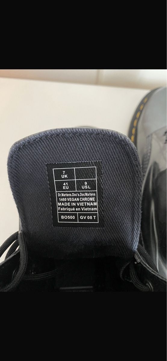 Dr. Martens Scarpe da uomo: Dr. Martens Vegan – Nuovo (secondo la descrizione) da Einsiedeln venduto da sandramon 4