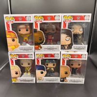 Funko Pop! WWE 6er Set Hogan Cena Rock Undertaker Mr. T