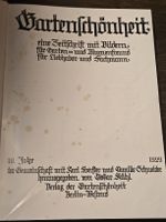 Gartenzeitschrift "Gartenschönheit" sammelband 1929,Top 