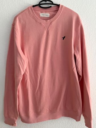 Pier One Herren-Sweatshirt, zartrosa,Gr. M/L