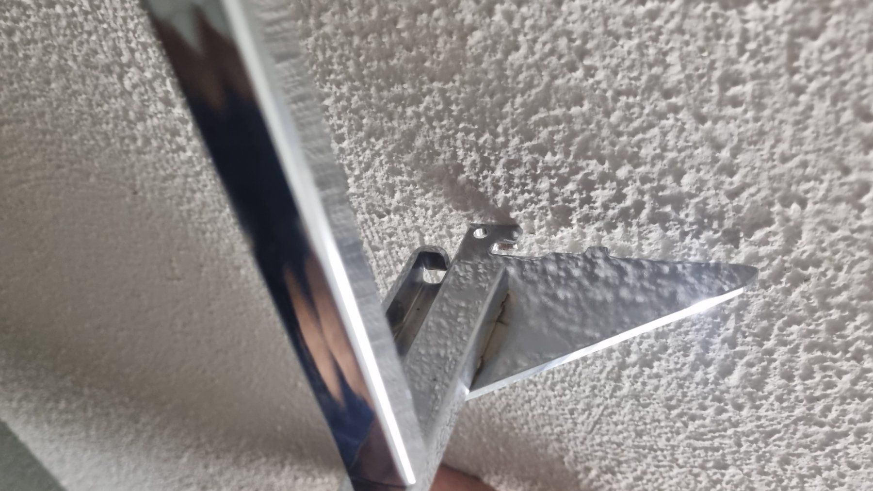Garderobe: Warenträger, Kleiderstange, Trägerstange  ohne Wandschiene – Gebraucht aus Basel von Jcva 5